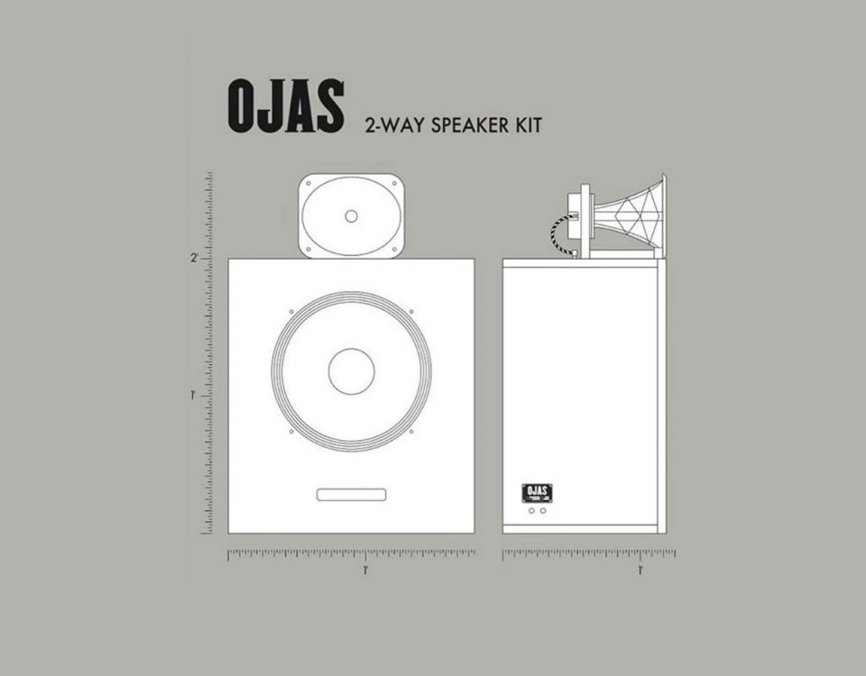 OJAS 2-Way Loudspeaker Kit